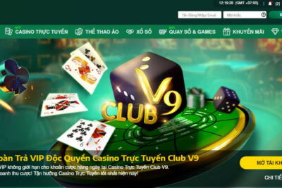 Khuyến mãi V9bet khủng – Cơ hội làm giàu cho cược thủ