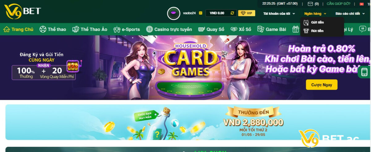 Luật chơi Poker V9bet