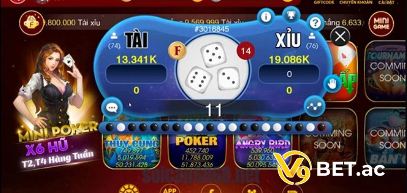 Luật chơi Tài Xỉu V9bet cơ bản cho người mới