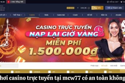 Mcw77 – Thiên Đường Cá Cược Casino Trực Tuyến Uy Tín Tại Việt Nam